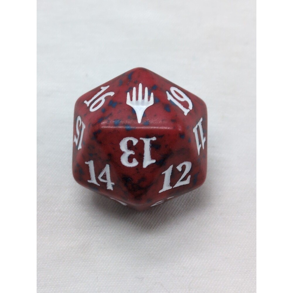 Magic The Gathering Planeswalker Red D20 Spindown Die